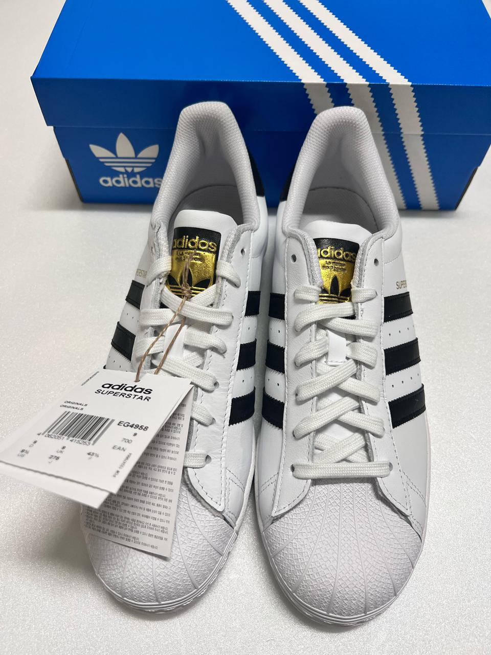 아디다스 슈퍼스타 화이트 블랙