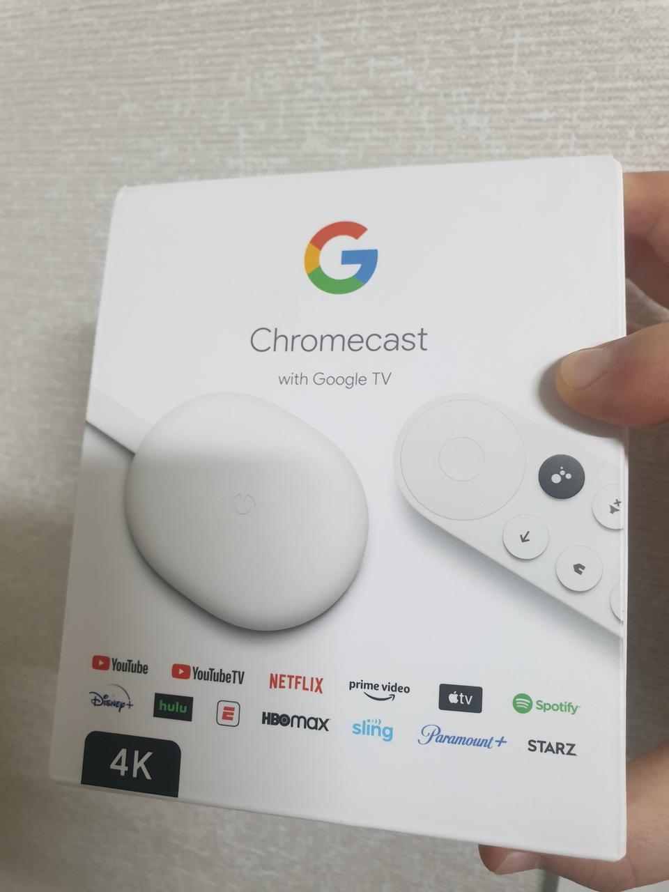 구글 크롬캐스트 4K 새상품3만원