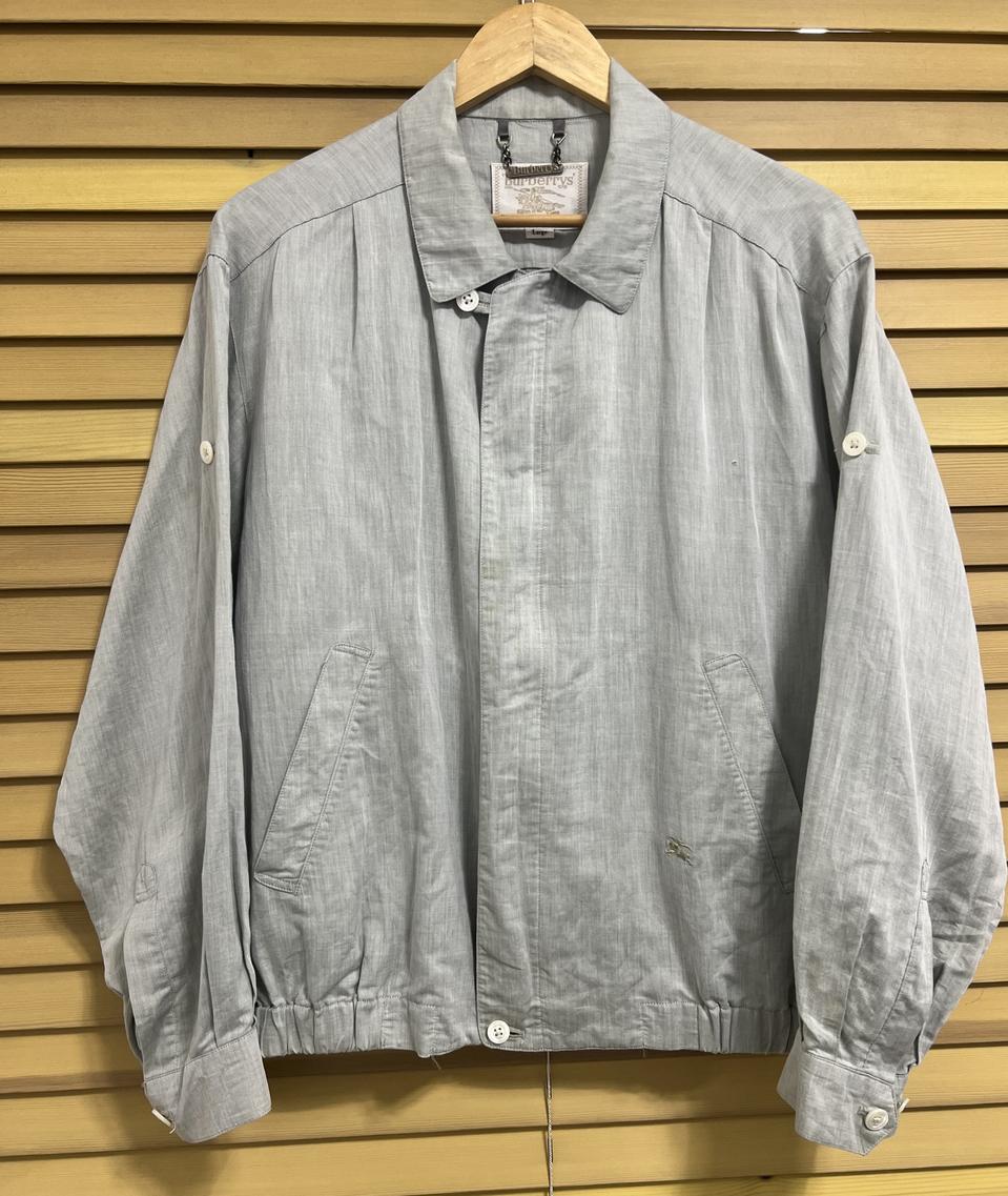 버버리 남성 블루종 집업자켓