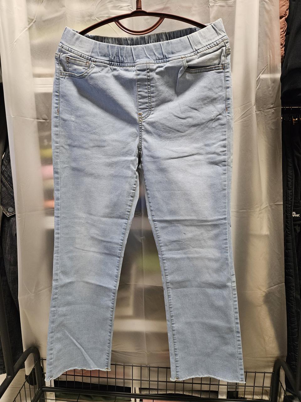 뱅뱅 스판 청 팬츠