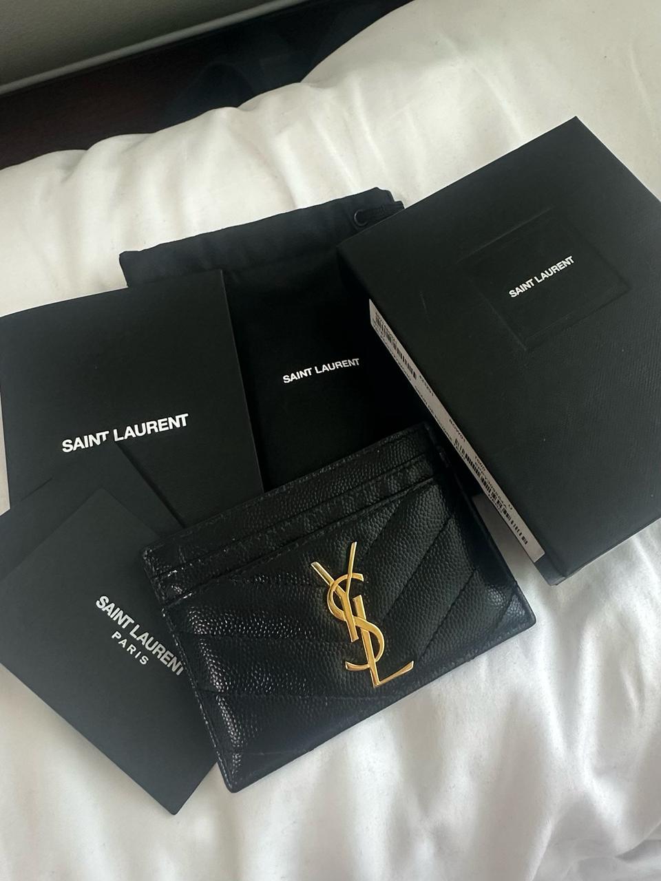 입생로랑 마틀라세 카드지갑