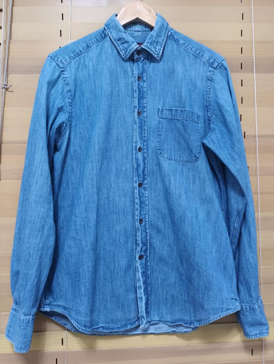 GLANSHIRT 남성 데님셔츠