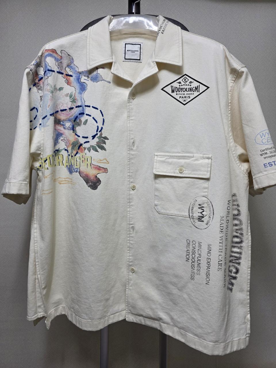 우영미 25ss 오버핏 셔츠 정품