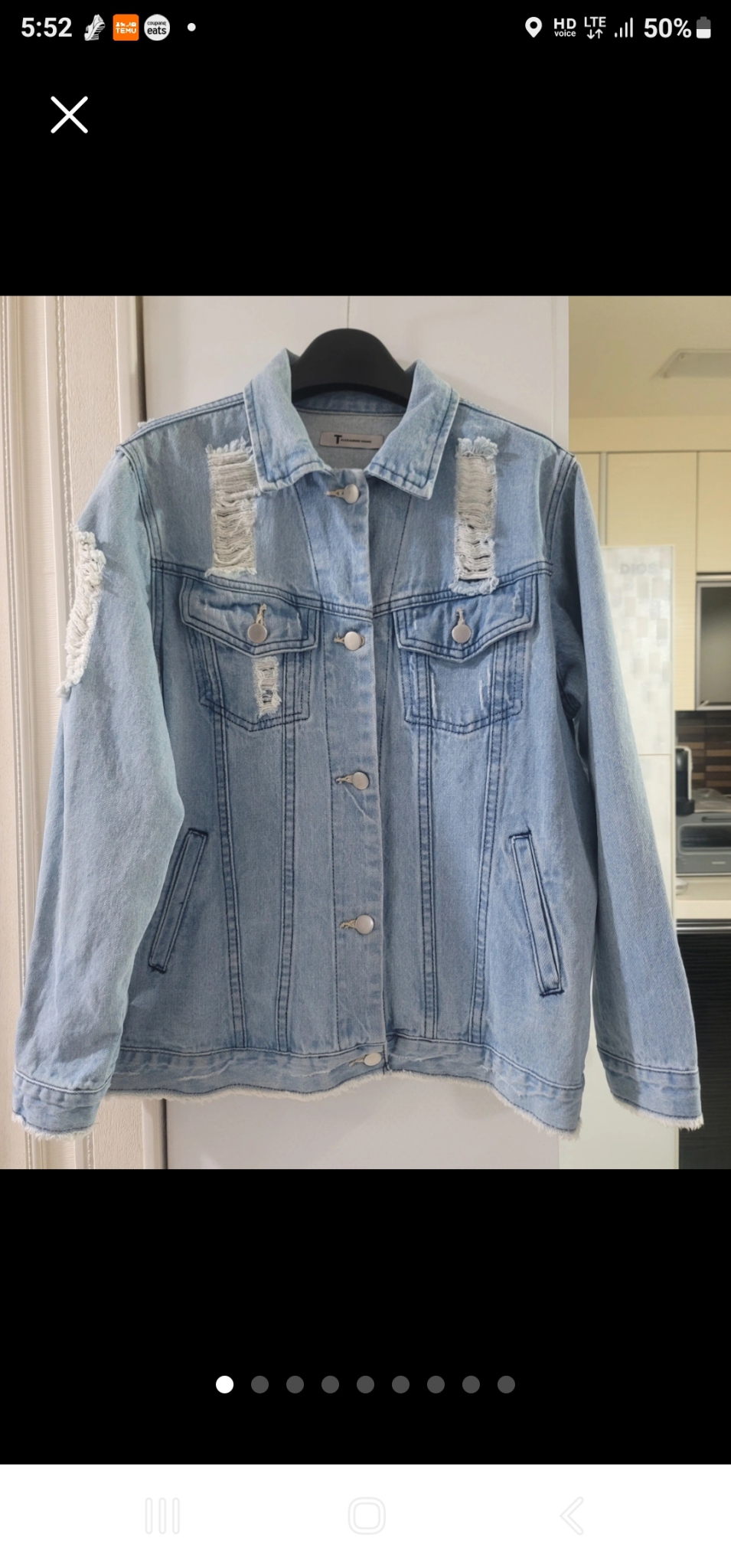 알렉산더왕 청데님 자켓