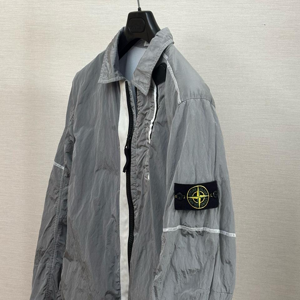 [18FW/M.size] 스톤아일랜드 나일론메탈 오버셔츠 아이스