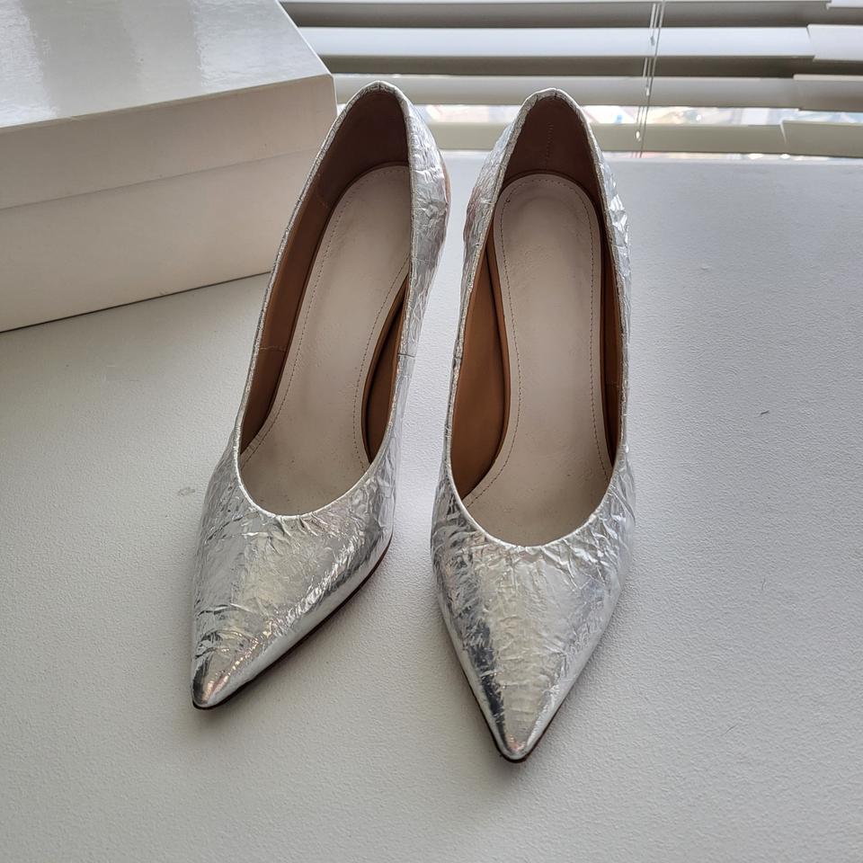 메종  마르지엘라  실버  메탈릭 힐  판매합니다