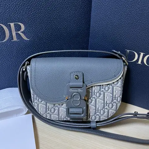 {풀구성}디올 오블리크 새들 미니 플랩 메신저백 크로스백