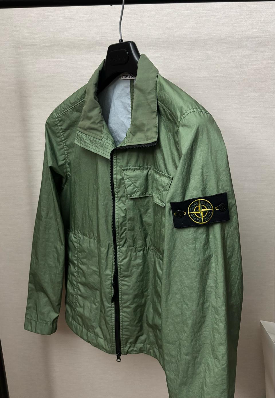 [23ss/S.szie] 스톤아일랜드 멤브라나 논후드 나일론 자켓