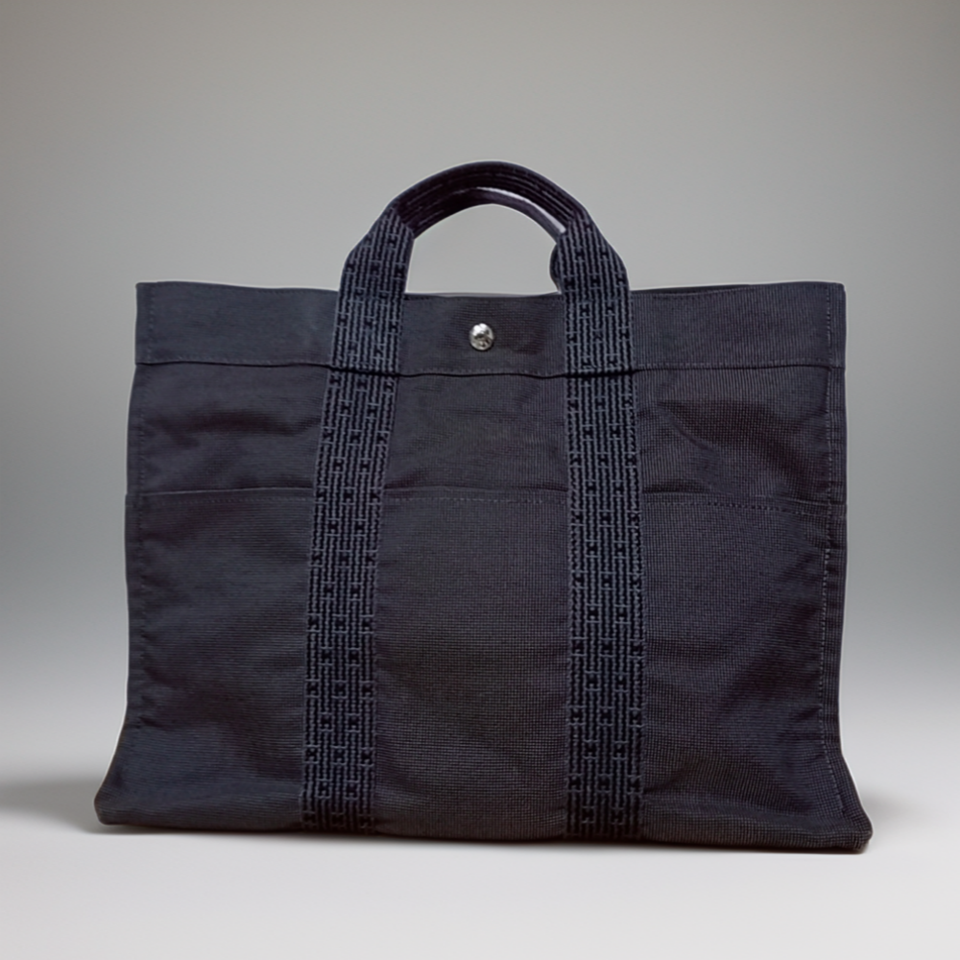 [에르메스 정품] 후루토 엘라인 GM 그레이 토트백