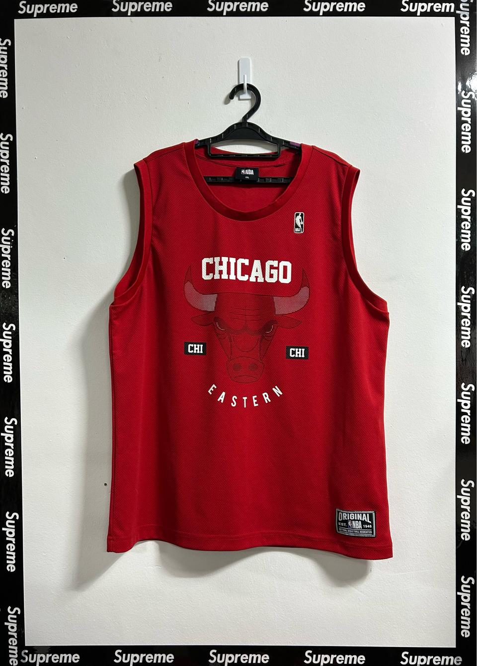 시카고 불스 농구 민소매 나시티 농구져지