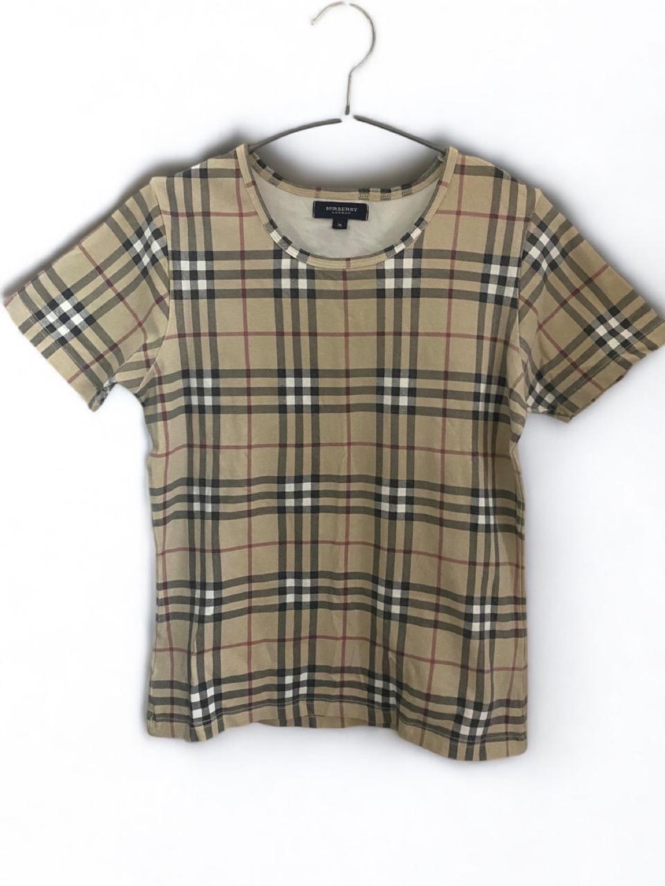 버버리 풀노바체크 반팔티