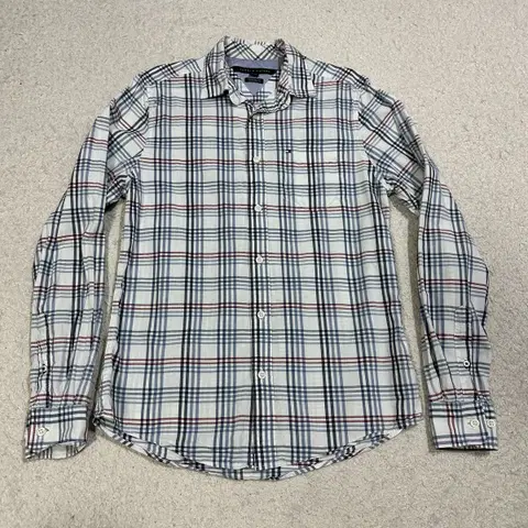 타미힐피거 셔츠 체크 xs