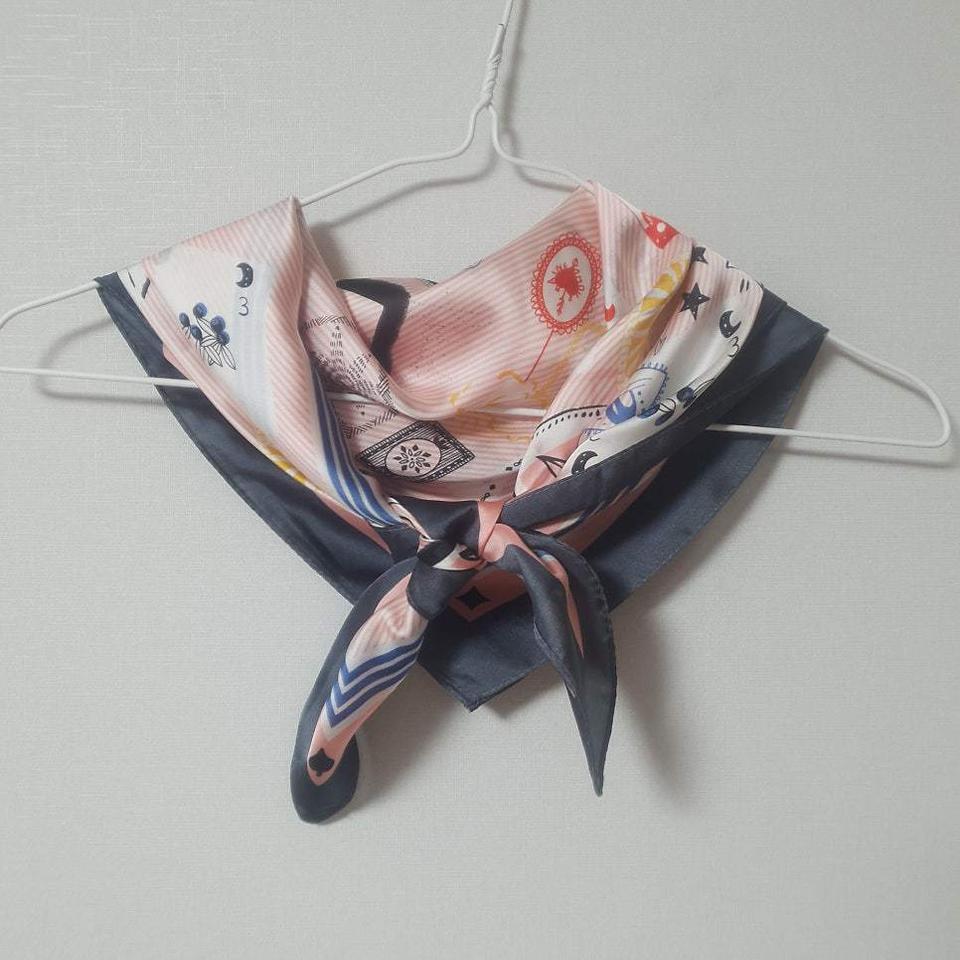 포인트 스카프 / 반다나, 가방 손잡이 포인트