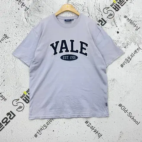예일 YALE 반팔 티 라이트 퍼플 M 1000304