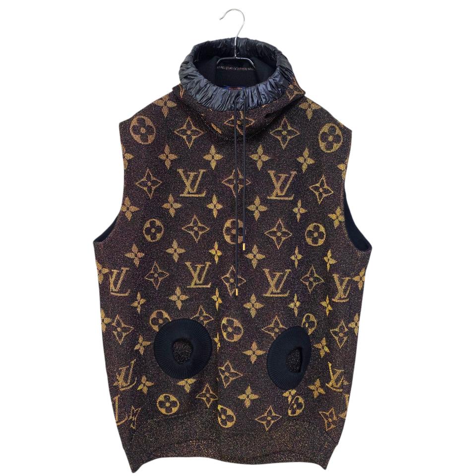 루이비통 모노그램 루렉스 후드 베스트