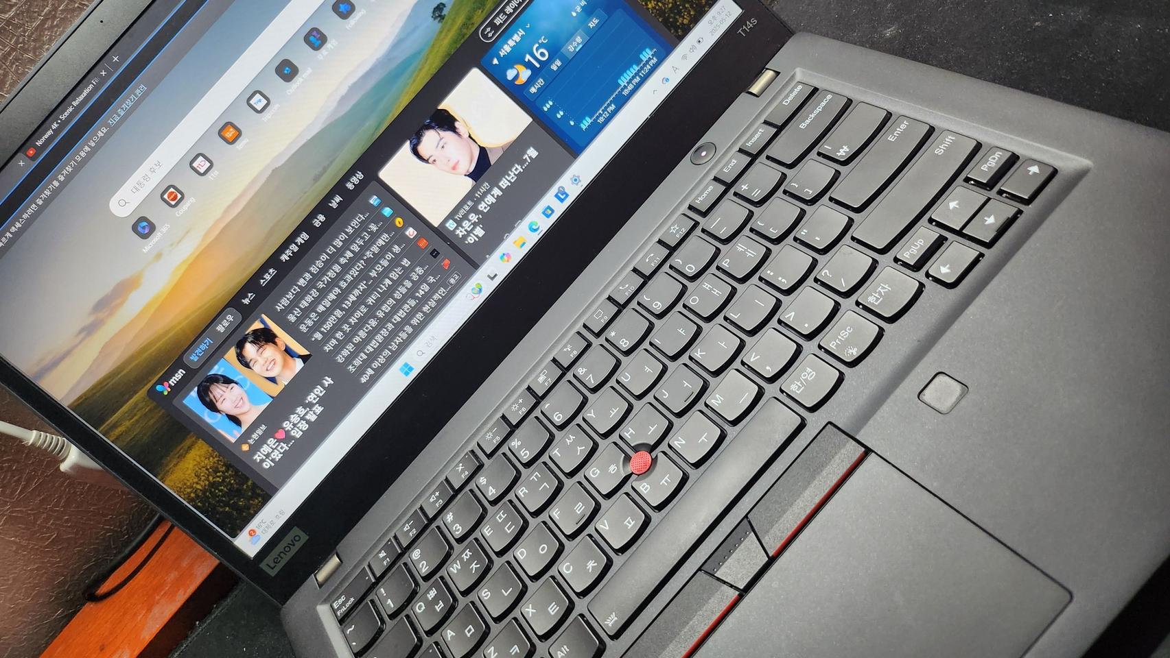 싱크 레노버 t14s gen1CPU: i7 10510