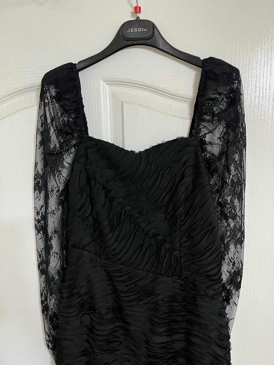 제시뉴욕 블랙 원피스 새제품 (레이스 시스루 디자인 연예인 분위기 새옷)