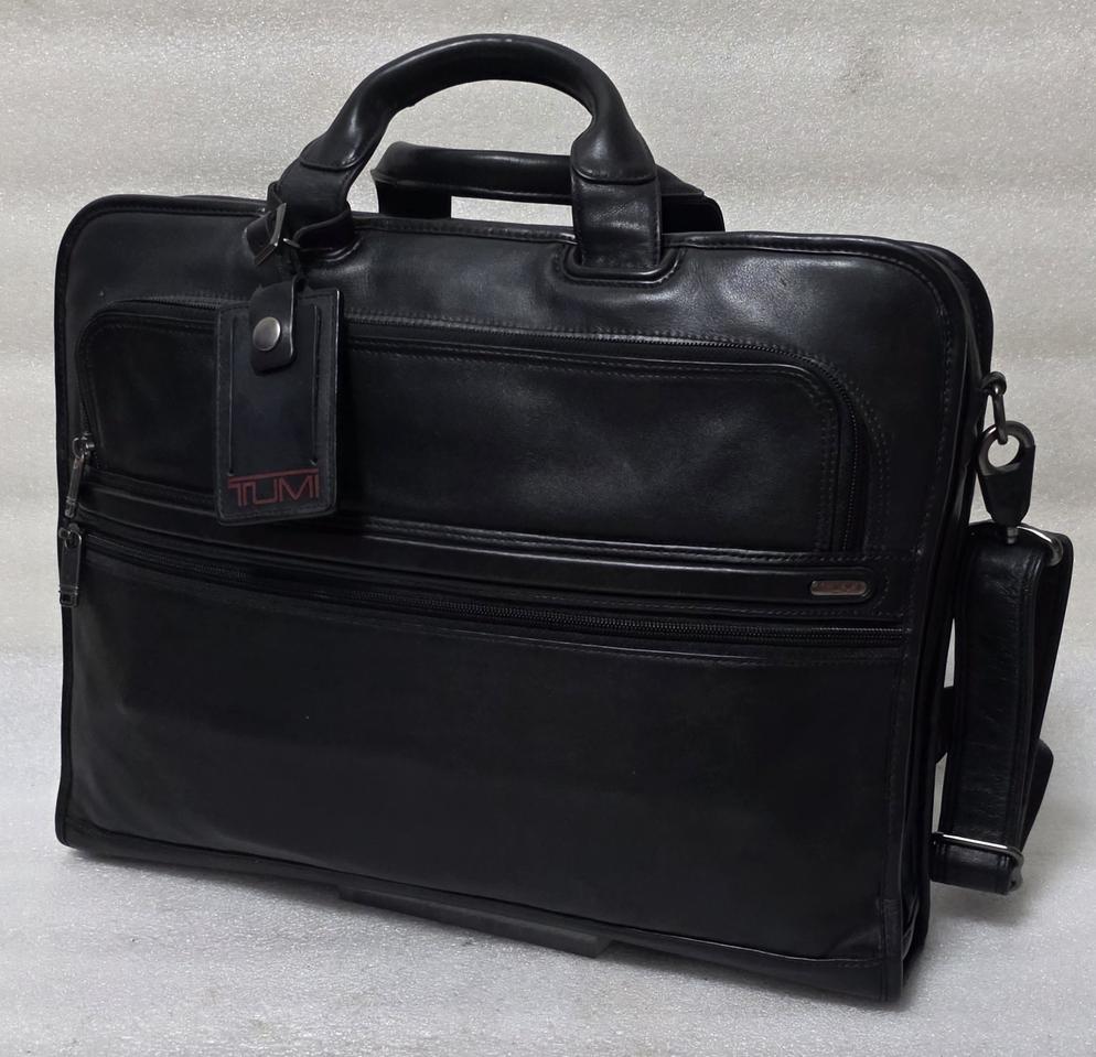 투미 TUMI 컴팩트 스크린 랩탑 레더 브리프 96111D4 크로스백