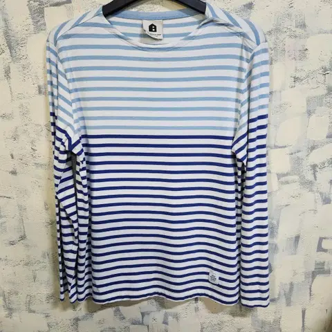 빈폴 단가라 코튼 긴팔