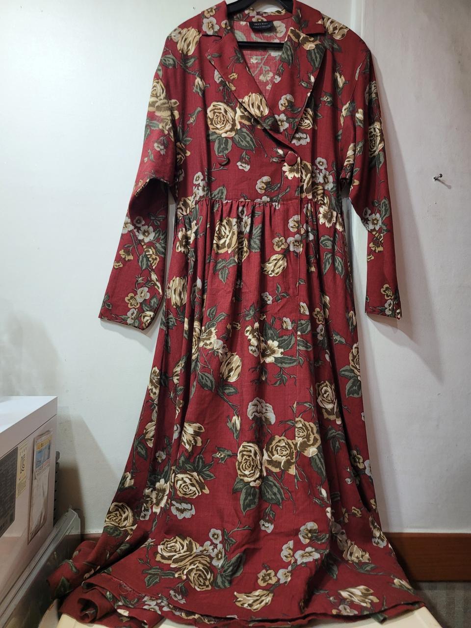 플라워 롱원피스