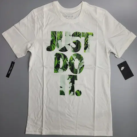 남자 나이키 새상품 저스트두잇 플로럴 반팔티 S M