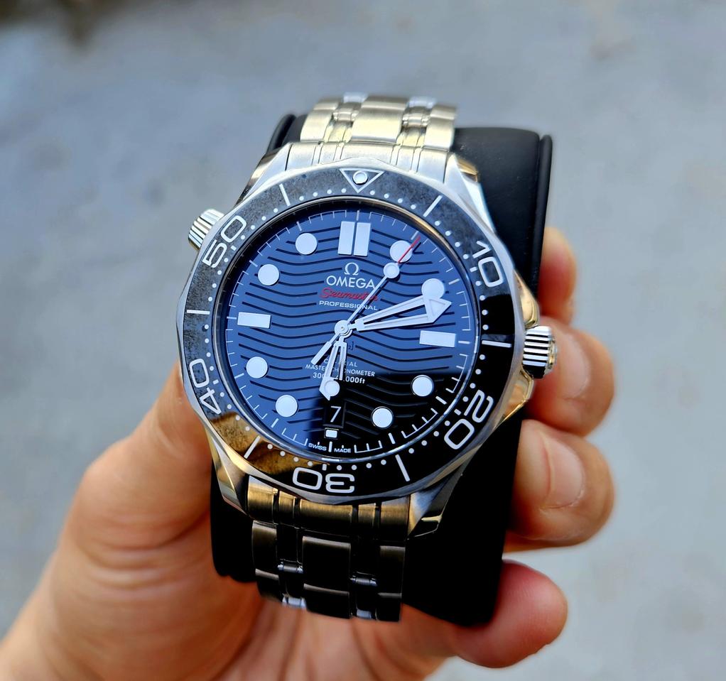 오메가 씨마스터 다이버 300 블랙