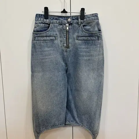 [s] courreges 꾸레쥬 데님 스커트
