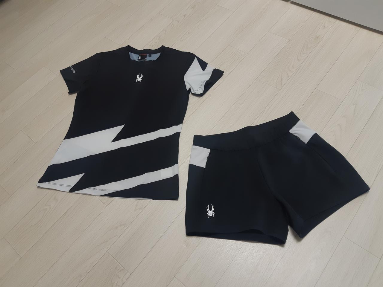 스파이더  상하 세트