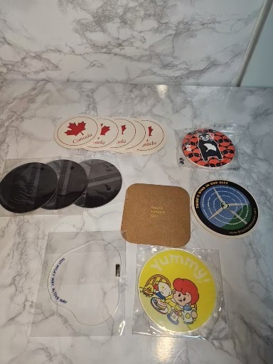 새상품- 티코스터 모음 22p 일괄판매