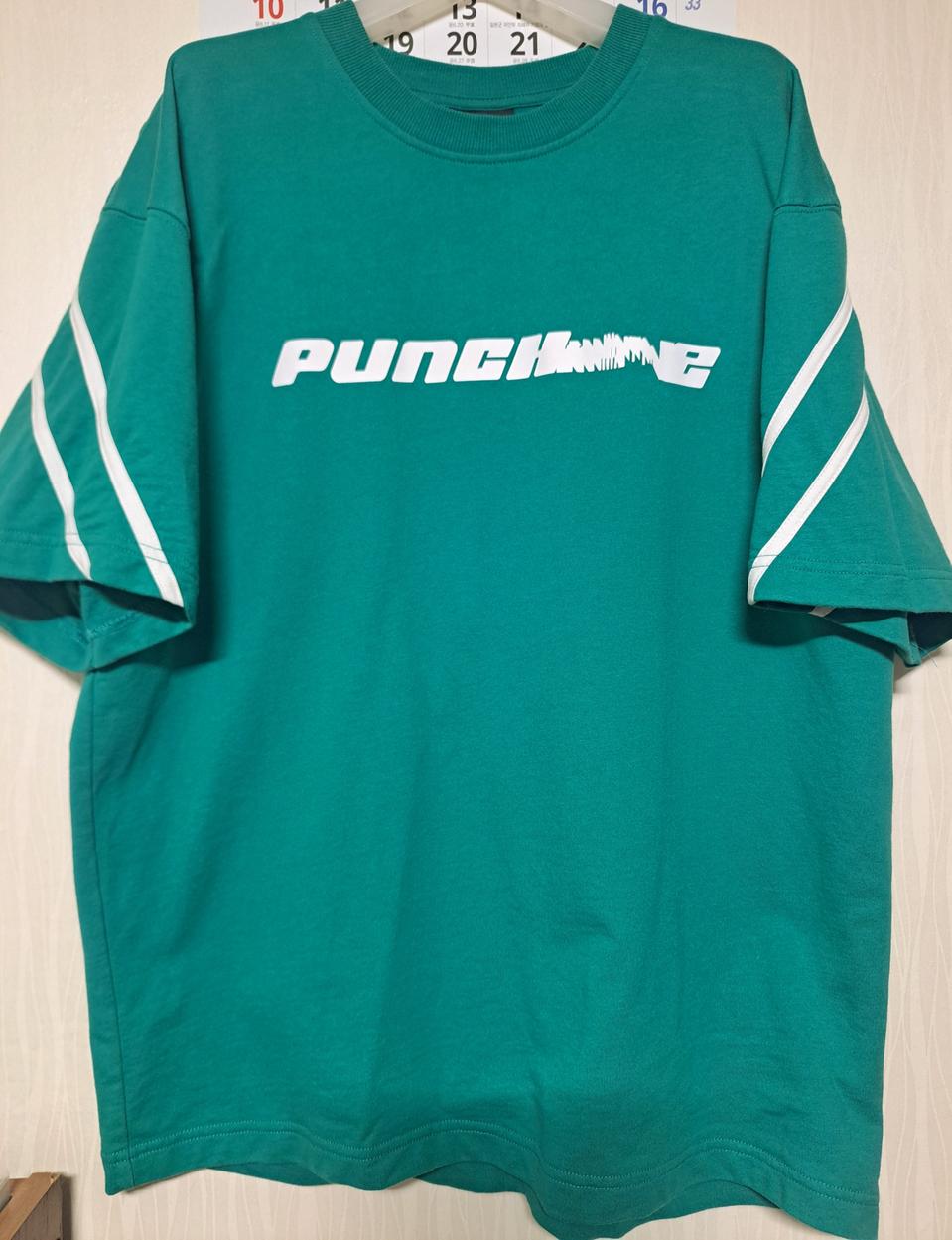 100-105)H&M 라인 반팔 티셔츠