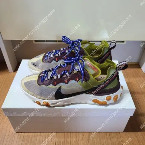 나이키 리액트 엘리먼트87 운동화 250 베이퍼맥스 에어맥스 런닝화 남성