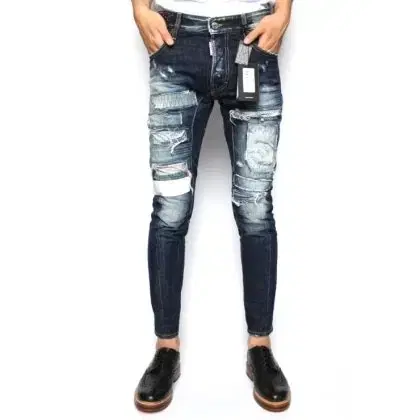 디스퀘어드2 디스 덧댐 바이커 44 남성청바지 발망 필립플레인 디젤 돌체