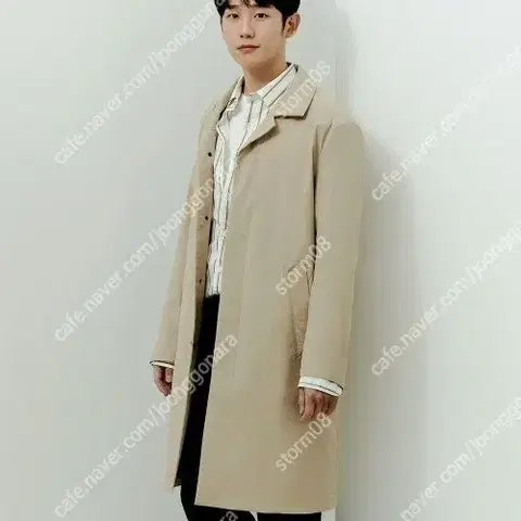 105호 지오지아 앤드지 남성 맥코트 트렌치코트 andz 봄자켓