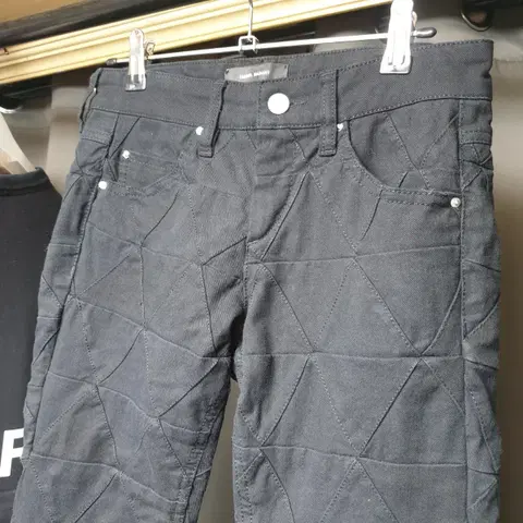 이자벨마랑 퀄팅디자인 데님 팬츠