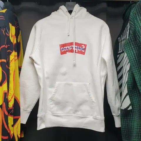 공용 슈프림 꼼데 박스로고 후드티