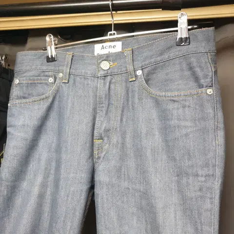 남녀공용 아크네 캐리오버 생지데님팬츠