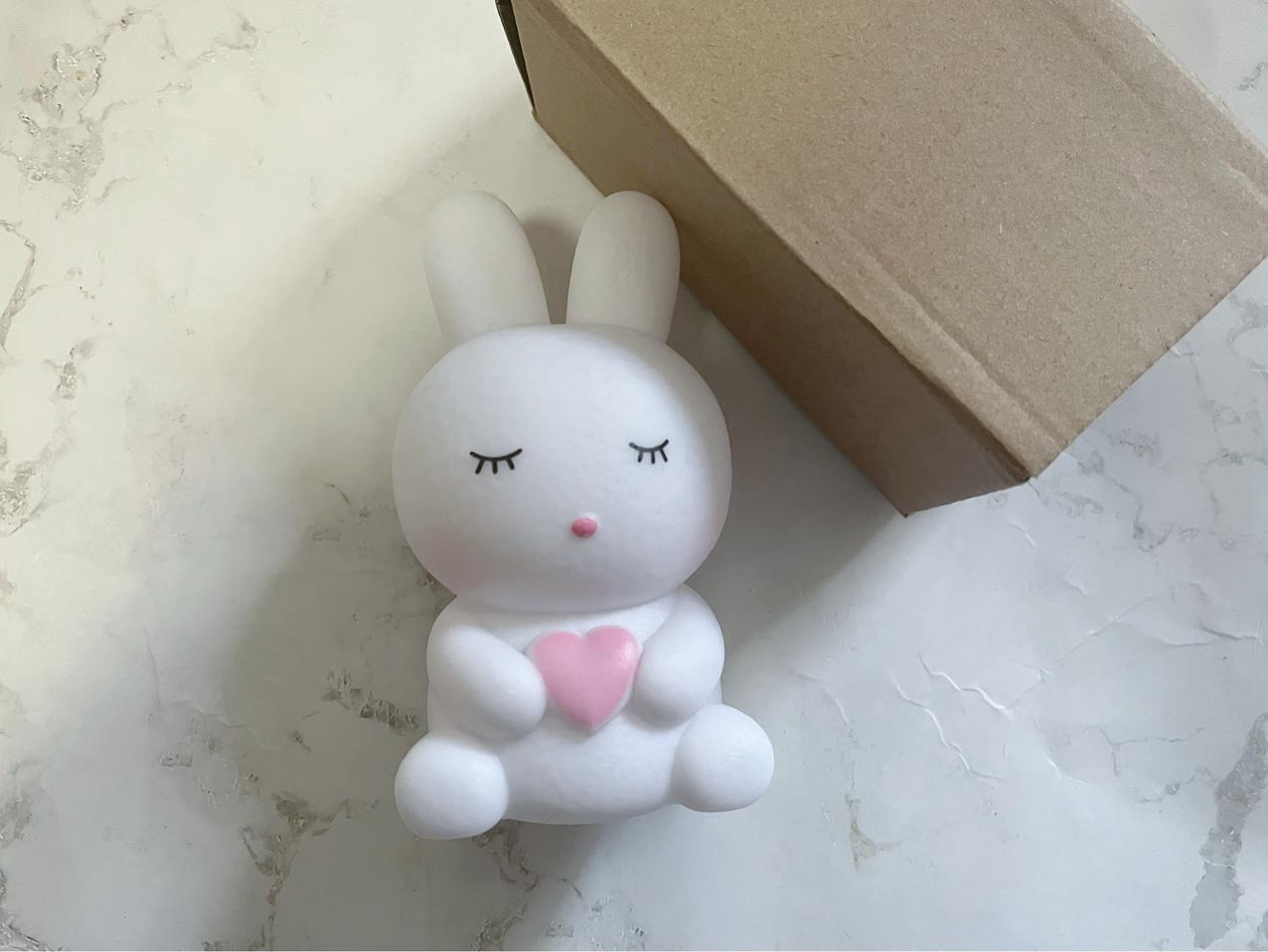 하트 토끼 무드등 미니 조명 취침등 인테리어 조명 소품 수유등