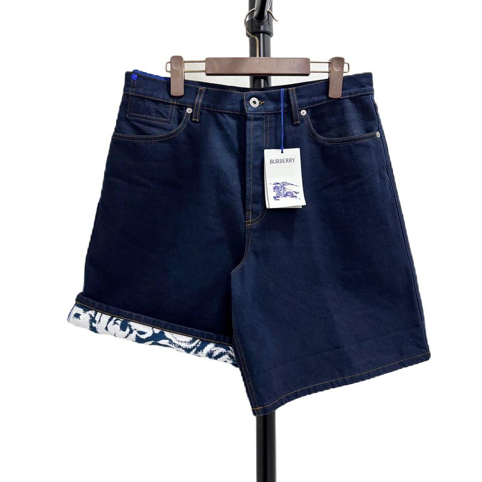 [30]버버리 턴업 데님 반바지