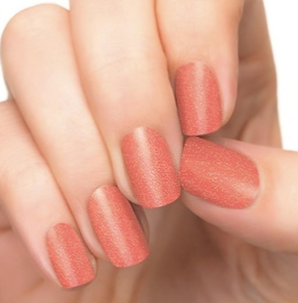 인코코 스티커 네일 붙이는매니큐어손톱 주홍