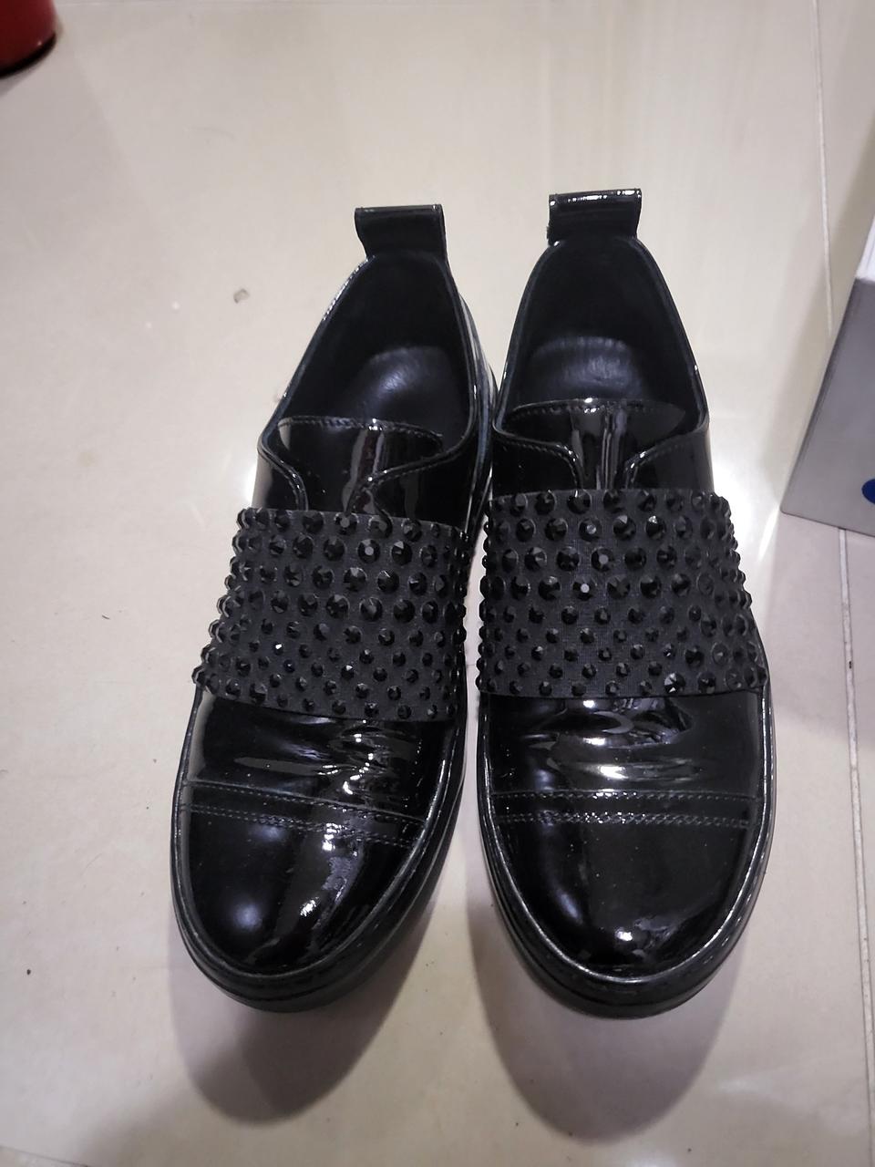 지미추 스니커즈 가죽운동화