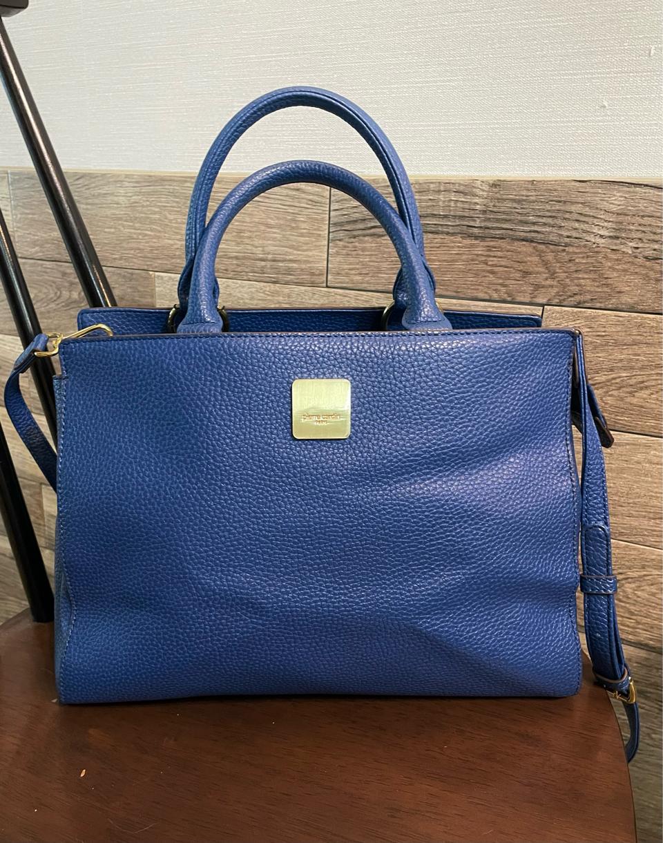 피에르가르뎅 블루 토트백