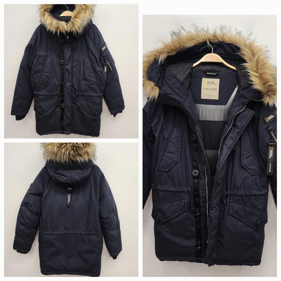 내셔널지오그래픽 남성 구스 다운 패딩(100사이즈)