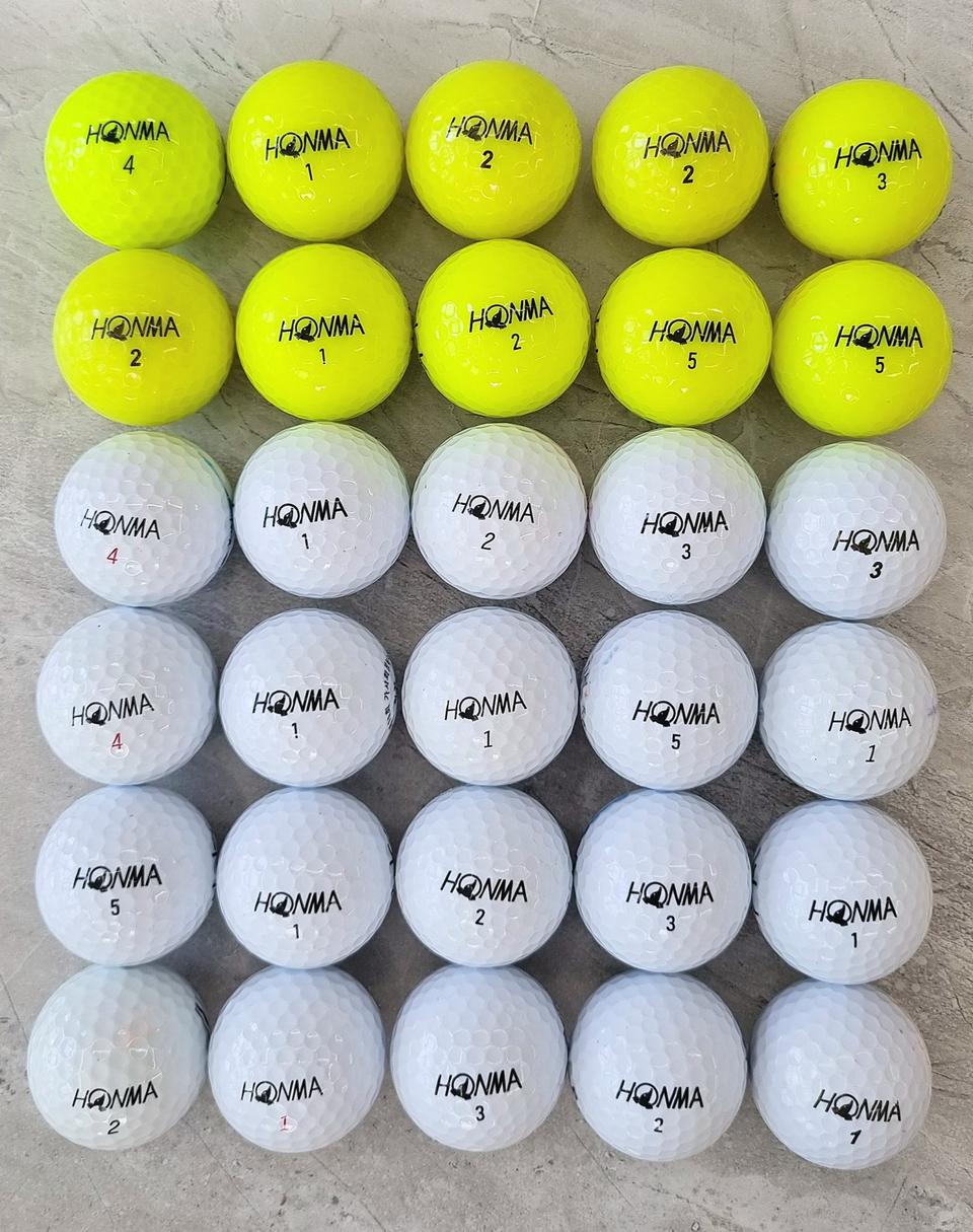 혼마 A+/A급 30개 골프공 로스트볼