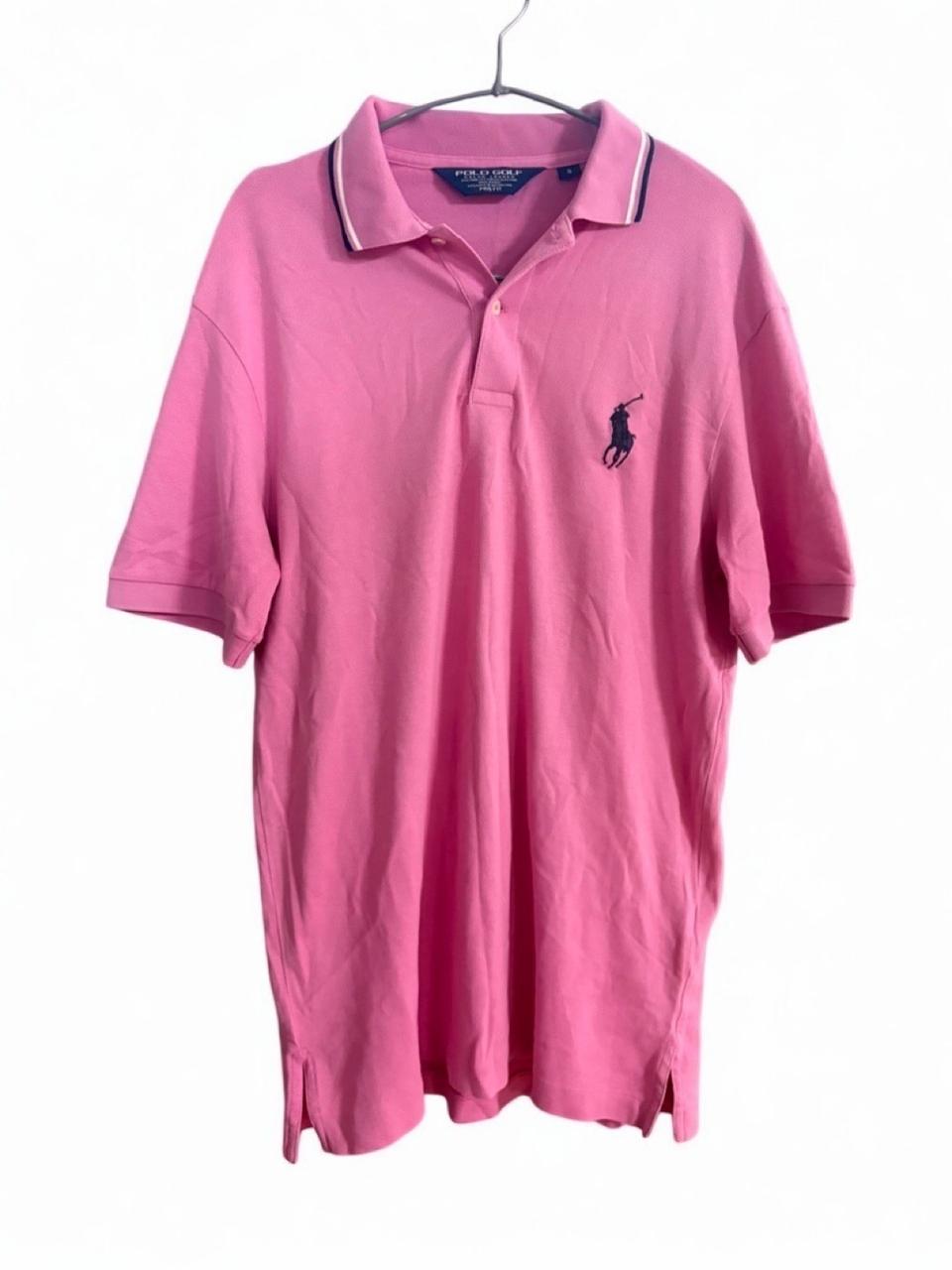 폴로 빅로고자수 카라 반팔티