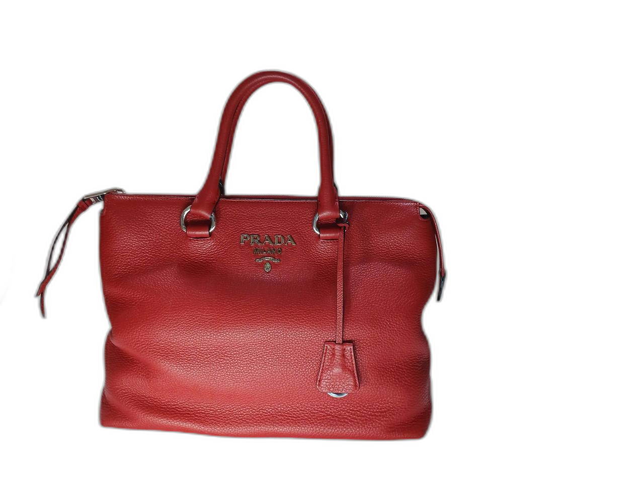 (귀한 빨강)프라다 비텔로 피닉스 투웨이 토트백