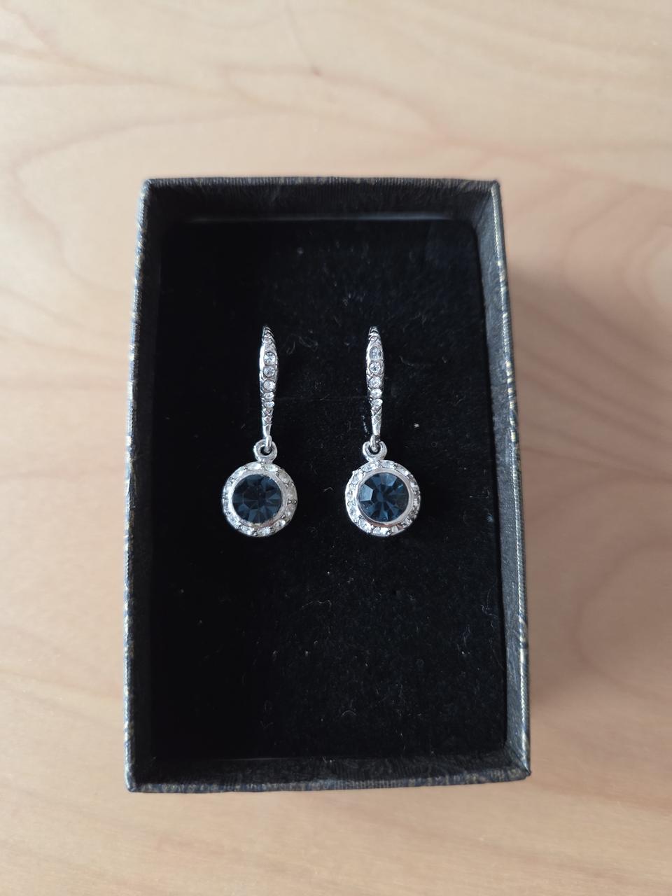 블루큐빅귀걸이