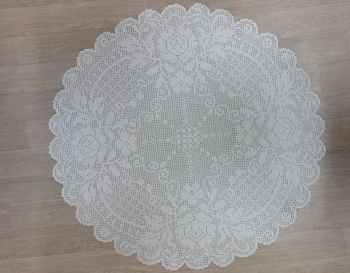 원형 식탁보 or 테이블 보