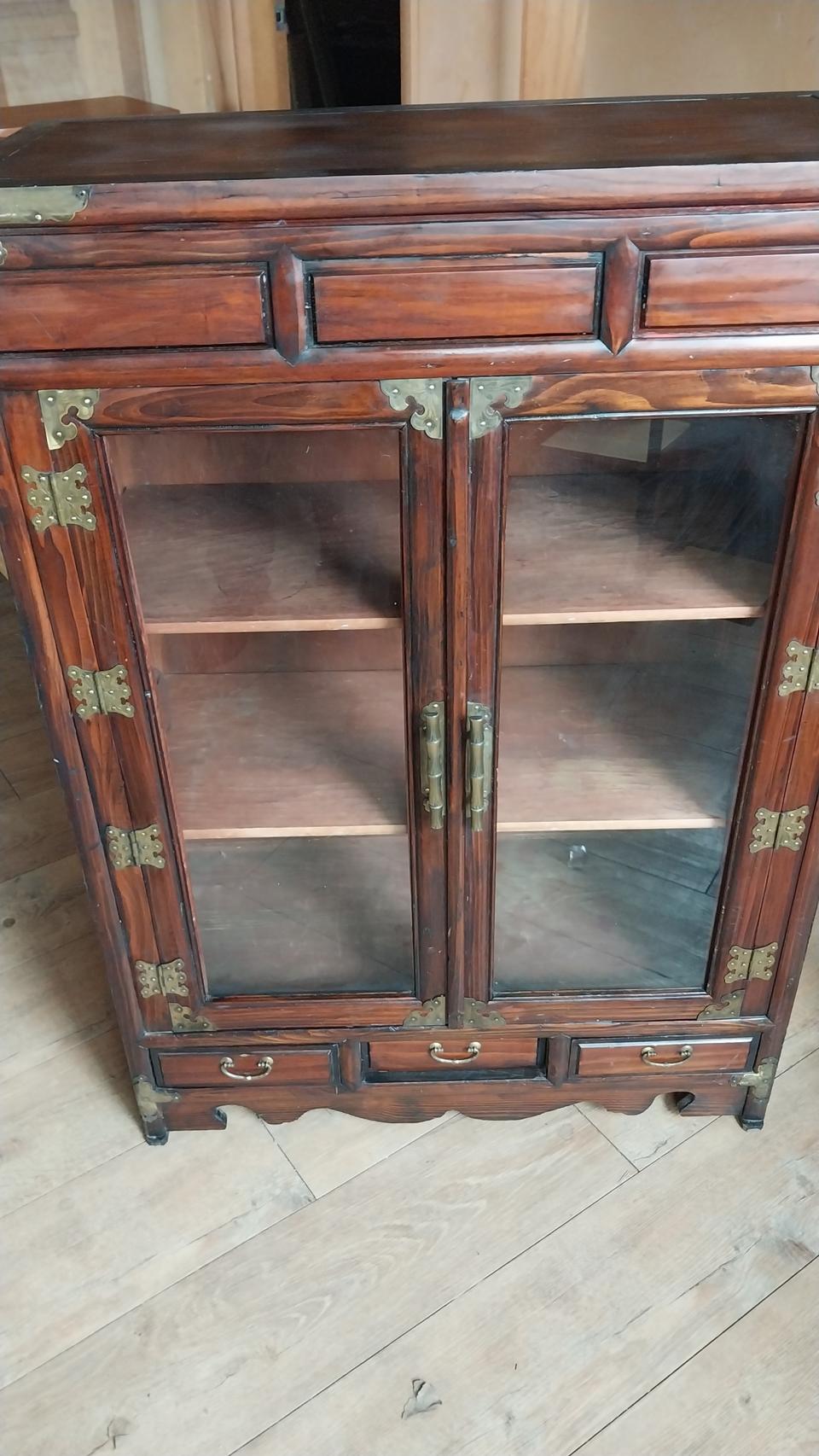 민속 고가구 선반장