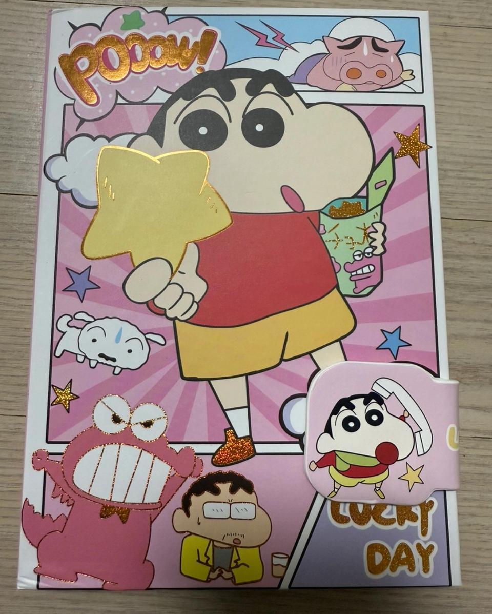 짱구하드노트(새거)단순비닐만개봉(반택포함)