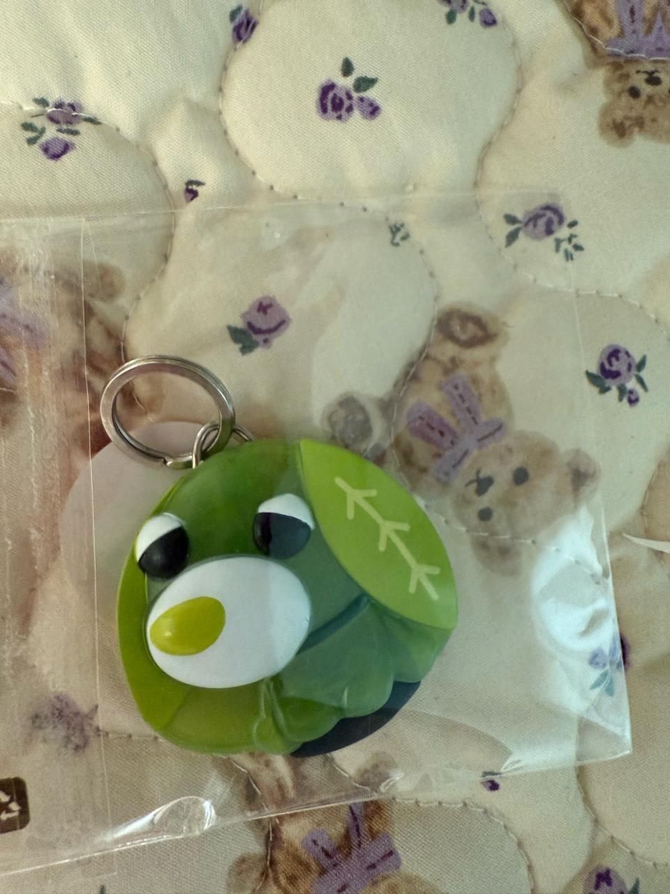 녹차 오차켄 키링 새상품